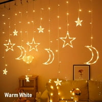 Twinkle Star LED 11,5ft String zavjese String Light Wedding Party Home Vrtna spavaća soba na otvorenom