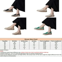 Woobling dame hodanje cipela za patchwork platforme natovarivača kliznu na casual cipele Ženske loafer