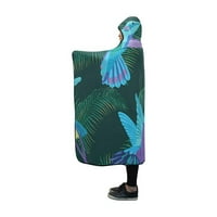 Pokrivač s kapuljačom Humming Bird Nosivi ćebe Comfotable s kapuljačom bacajte omotač