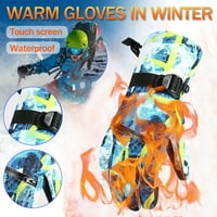 TEJIOJIO Zimske rukavice za muškarce Žene Zimske skijaške rukavice muške i ženske rukavice za mraze