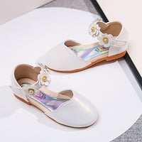 Cipele za djevojke za bebe princeze cipele biserne sandale za cvijeće ples cipele s infance biserne