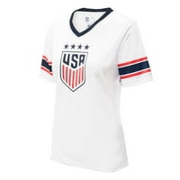 U.S. Soccer USWNT Ladies Champion Stars Game Dnevna majica Ženski dres - Ženski Fudbalski svjetski kup - Ale Morgan White