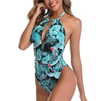 Kupaći kostimi V-izrez Low-Back Ženska kupaći kostimi seksi odjeća za plivanje plaže, tip 5, s