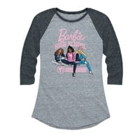 Barbie - Srednjoškolske lutke - Ženska grafička majica Raglan