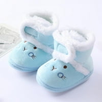 Dječja dječja čizme cipele snježne vunene snijeg zima protiv klizanja novorođenčad preparker za 0- mjesec