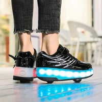 Dječji valjkasti cipele Dječačke djevojke patike sa točkovima postaju sportski tenisica sa LED za božićne