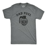 Muški tata gorivo majica smiješne očeve day poklon kava lonac kofeine ovisnik na šala za momke - 5xl