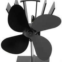 Ventilator za toplotu, ventilator od kamina, oštrica zvuči za toplotnu kamin peć na ventilatoru drvene