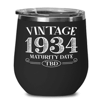 Vintage čeka zrelost - smiješni ljubimci vina za rođendanski poklon za muškarce žene rođene u godini