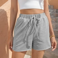Ženske hlače Trendy plažni struk Ljetne kratke hlače Crckstring Comfy casual džepovi Elastična pant