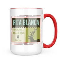 Neonblond National Us Forest Rita Blanca Nacionalni travnjački poklon za ljubitelje čaja za kavu