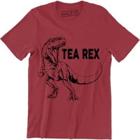Tea remen smiješna šala Pun Jurassic Dinosaur Pijte kafu mušku majicu