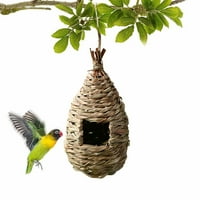 Ručna tkanina Hummingbird House Creative Bird gnijezde Hibiscuser Trava simulacija ptičje kuće vrtlarstvo