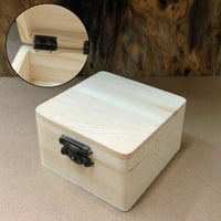 Običan prirodni drveni pakovanje Bo Skladištenje bo poklon kutija