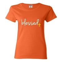 Ženska je blagoslovljena kršćanska skromna majica