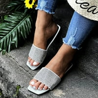 Ženske cipele modne sandale ravne biserne remene Flip-Flop sandale Ljetne casual modne sandale