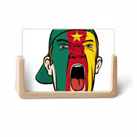 Kamerun zastava za zastavu Screang Cap FOTO FOTO FRAME FRAME FRAME FRAME TABLETOP