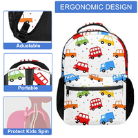Anime Crtani zeko dječji ruksaci za srednju školu, Floral Kawaii Putni ruksak za školske dječake, Povratak