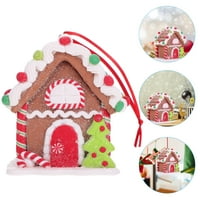 Božićni viseći mini kuću Svečano ukrašavanje ukrasa