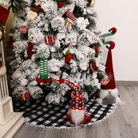 Božićni ukras, suknja za božićnu drvcu podložna mat pokrov Xmas Tree Ornament Decor krpa