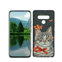 Kompatibilan sa LG Stylo Telefonski futrola, Cat-Kitty Case Silikon zaštitni za TEEN Girl Boy Case za LG Stylo 6