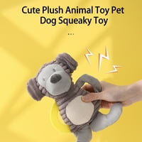 Visland Pet Sound igračka Bijesti otporna na ublažavanje boredom crtani zečji oblik kućnog ljubimca