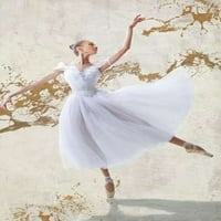 Bijeli balerinski poster Print TEO Rizzardi