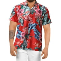 Sdjma Muška havajska majica Labave casual majica na plaži
