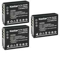 Kastar CGA-S Zamjena baterije za Panasonic Lumi DMC-TZ3S, Lumi DMC-TZ4, Lumi DMC-TZ4K, Lumi DMC-TZ4S, LUMI DMC-TZ5, LUMI DMC-TZ5A, Lumi DMC-TZ5K, LUMI DMC-TZ5S kamera