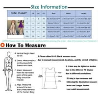 Ljetna haljina za žene Ženska modna solidna boja Seksi V-izrez Suspender Nover haljine bez rukava Šifon