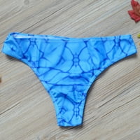 Swim kratke hlače Žene visokog struka Vintage Print Brazilski bikini donji kupaći kostimi Gaćice Beachward