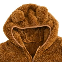18-mjesečne zimske kapute za djecu s kapuljačom lagane puffer jakne za dječake, dječake, novorođenčad,
