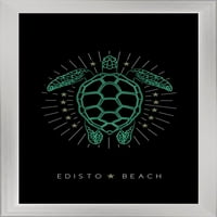 Plaža Edisto - Neon Turtle - umjetnička djela novinarskog linjeva