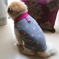 Wisremt kućna ljubimca za kućne ljubimce jesenski zimski kostim topli psi kućni ljubimci odjeća mali