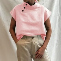 Cyzz Celler ženska pulover s kratkim rukavima, majica s kratkim rukavima, majica rukav ružičastih m