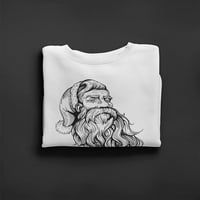 Hipster Santa Claus. Duks muškarci -Image by shutterstock, muško 3x-velik