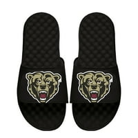 Omladinski Olide Black Kutztown Zlatni medvjedi puhali su puhali logo Krevete sandale
