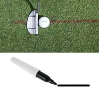 Trostruka gusjenica Golf Ball Line Mark Mark Golf Ball šablon Monogrammer Marker TEMPLATE Crtanje linije