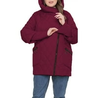 Aufmer pulover hoodie ženska zimska odjeća plus size topla kapuljača od kože pamučni kaput dugih rukava
