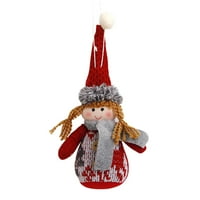 Ukrasi poklon dekora Santa Dekorativ Božićni Snowman Rein Jeleer Dekor igrača