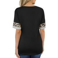 Ženske bluze i vrhovi Dressy kratkih rukava V-izrez Bluze i majice čišćenje - prodaja 4. jula uzorka