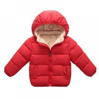 Toddler down jakna uklonjiva kapuljača Vjetrootporna snijega Zimska kaput odjeća