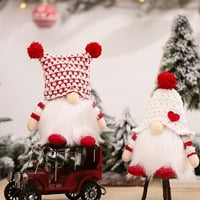 Glow Božić Gnome Plish lutka za lutke s kapuljačom lutka s kapuljačom matične lutke za lutke s kapuljačom