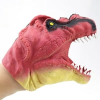 Edukativne igračke za djecu 5-meka lutka dinoza ručne lutke s figurom gume RealEvistična glava životinja