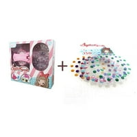 Toyella DIY ručno izrađena igračka ukras za kosu Angel Magic Diamond Pink Diamond naljepnica E