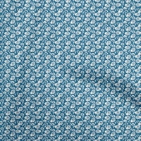 Onuone svilena tabby royal plava tkanina cvjetna silueta quilling potrošni materijal Ispiši šivanje
