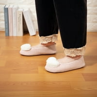 Ženska elastična leđa Satin Ballerina papuče sa unutrašnjim gumenim potplatom najboljim poklonom članovima