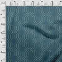 Onuone pamuk fleke plava plava tkanina geometrijska alover modernu tradicionalnu tkaninu za šivanje