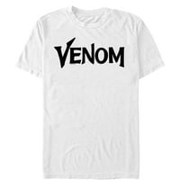 Muškarci Marvel Venom film Bold Logo Grafički grafički tee bijeli veliki