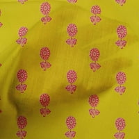 Onuone pamučna kambrička tkaninska tkanina cvjetna blok dekor tkanina otiskala je BTY Wide